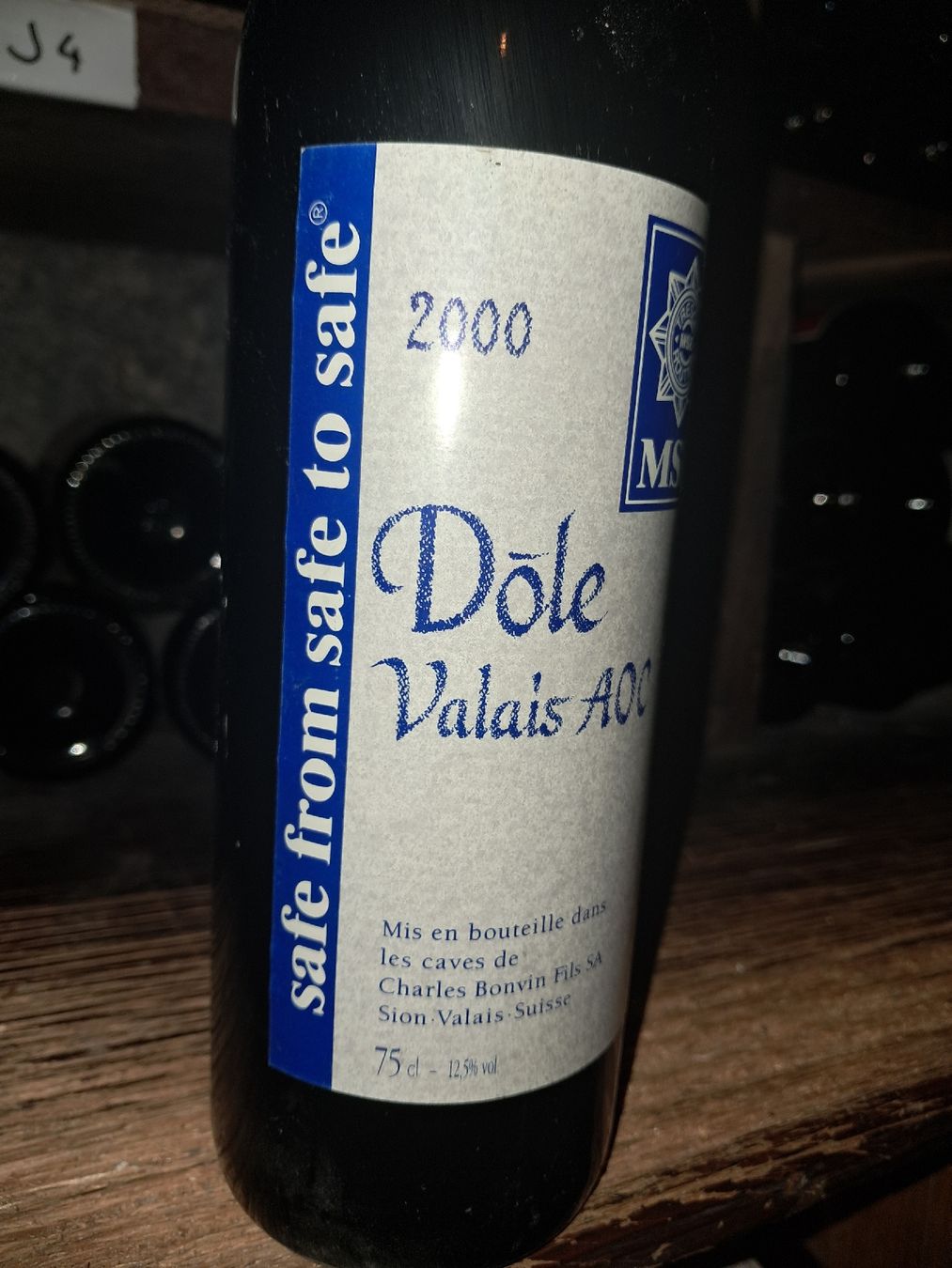 Vino: Dôle du Valais AOC 2000 – Nuovo e nell'imballaggio originale da Le locle venduto da juliensaran 2