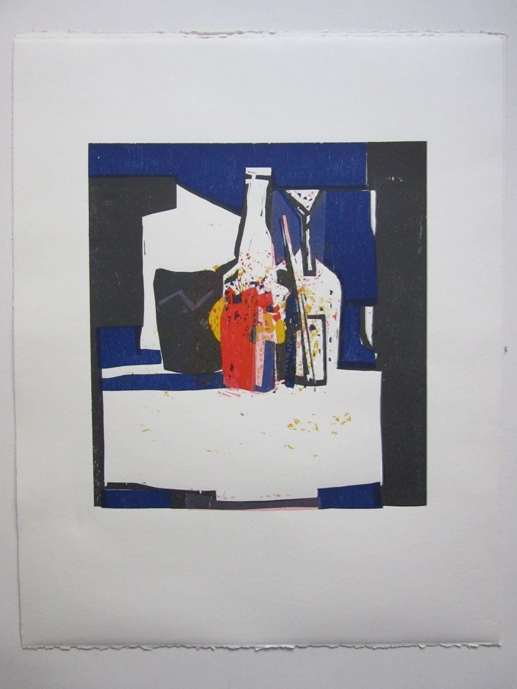 Xilografie: KÜENZI RUDOLF ORIGINAL HOLZSCHNITT – Usato da Gersau venduto da kunst-online