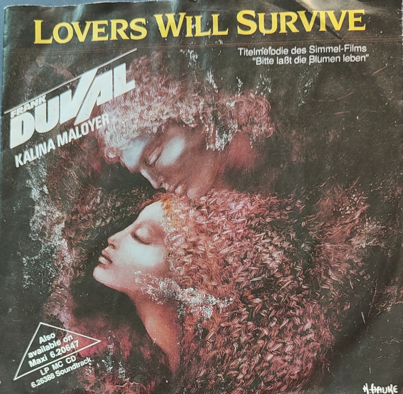 Schallplatten: Vinyl-Single Frank Duval - Lovers Will Survive – Gebraucht aus Langenthal von Modo39