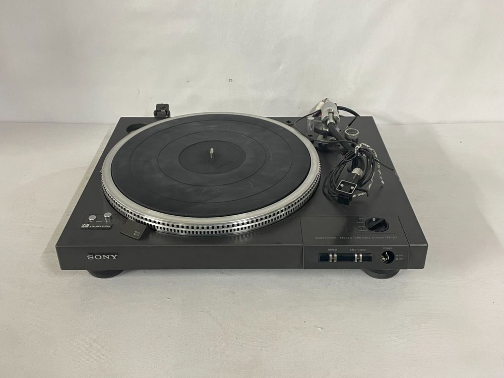 Sony PS-X70 Vintage Direct Drive Turntable Record Player Read - Foto 3