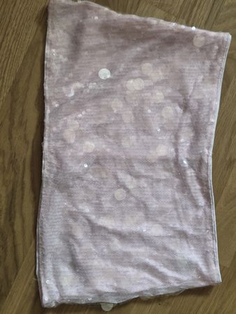 Rosa Pailletten Skirt