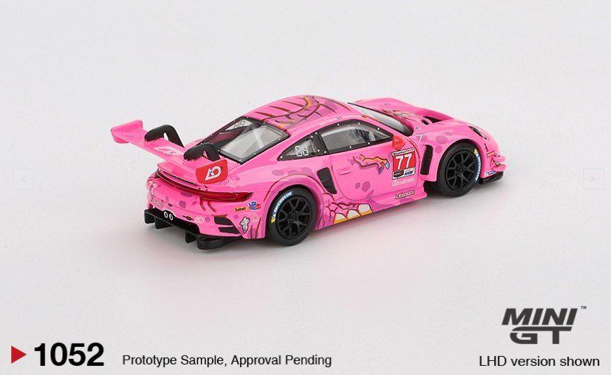 Mini GT Porsche 911 GT3 R #77 Roxy 2024 IMSA - 1052 (Neu und ...