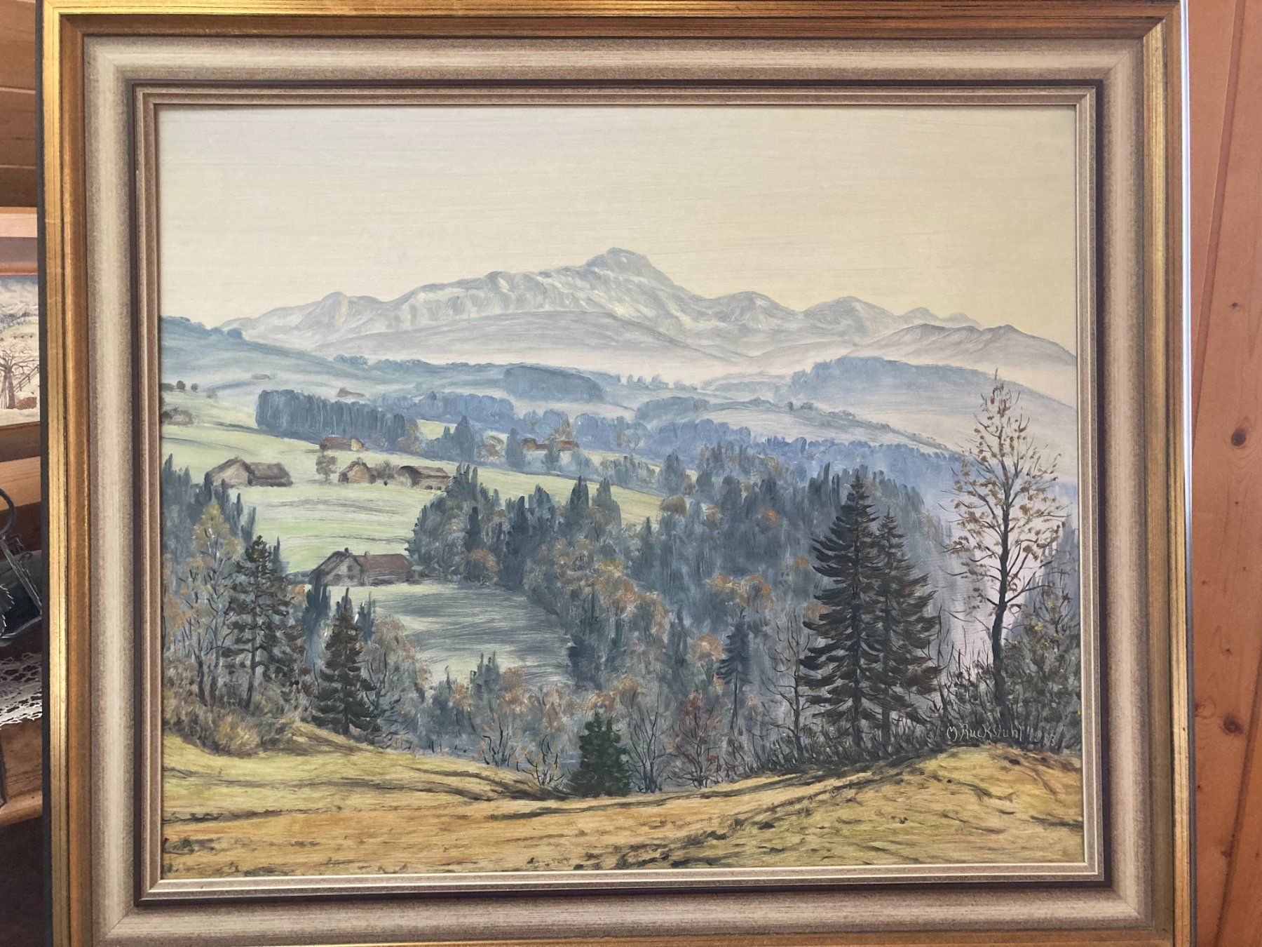 Dipinti: Appenzeller Landschaft   Original – Usato da Appenzell venduto da Z1Y7G