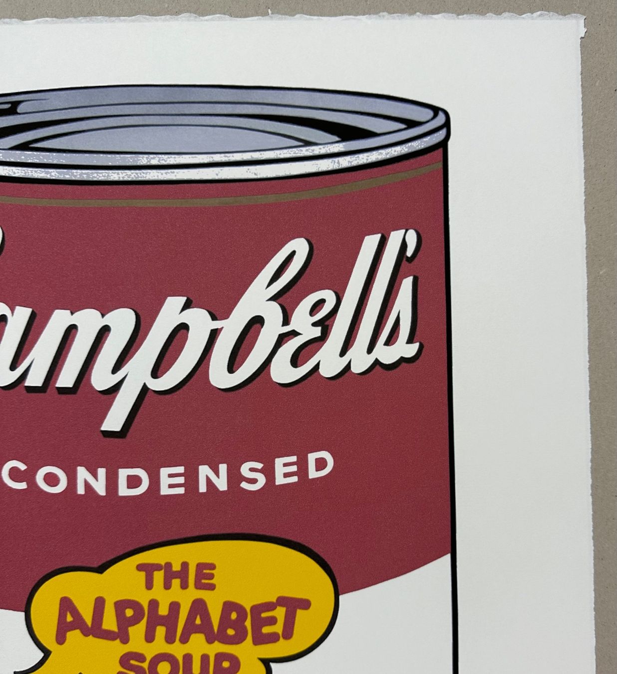 Poster & Bilder: Warhol: Vegetable Campbell Soup, POP Art 35/100 – Neu (gemäss Beschreibung) aus Meilen von Smgdesign 4