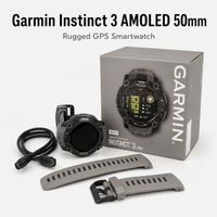 Garmin Instinct 3 50mm mit Zubehör