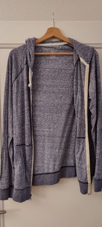 Aeropostale Zip Hoodie, Grösse L, Top Zustand, Blau!