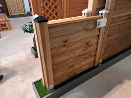Gartengestaltung Holzwand