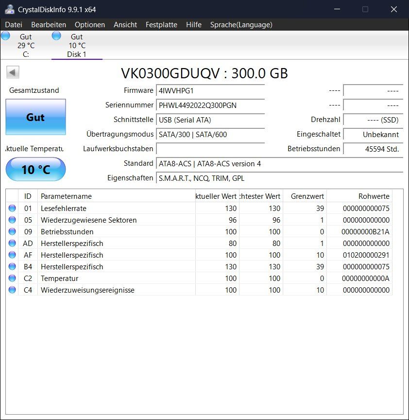 Intel Dischi rigidi: Intel SSD DC S3500 300GB (Bundle mit 5 SSDs) – Usato da Niederhasli venduto da brandman 4