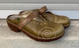 Superbes sabots typiques EL NATURALISTA 100%cuir n.37