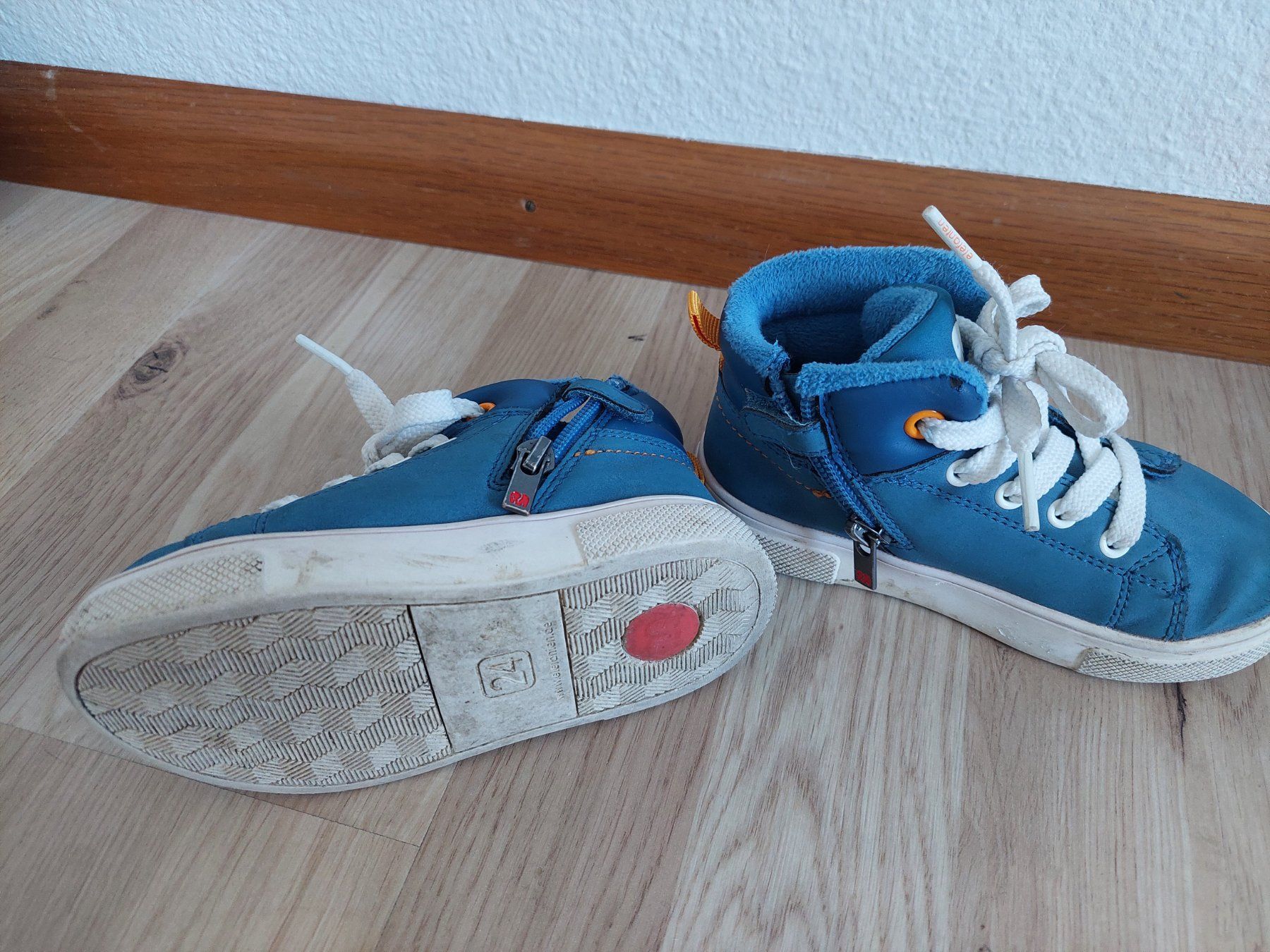 Elefanten Schuhe für Jungen: BLAUE ELEFANTEN TURNSCHUHE GR. 24 – Gebraucht aus Münchenstein von Strupfi 2