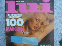 Erotik Magazin Sex LUI Deutsch 1985 Nr.6 Top Zustand