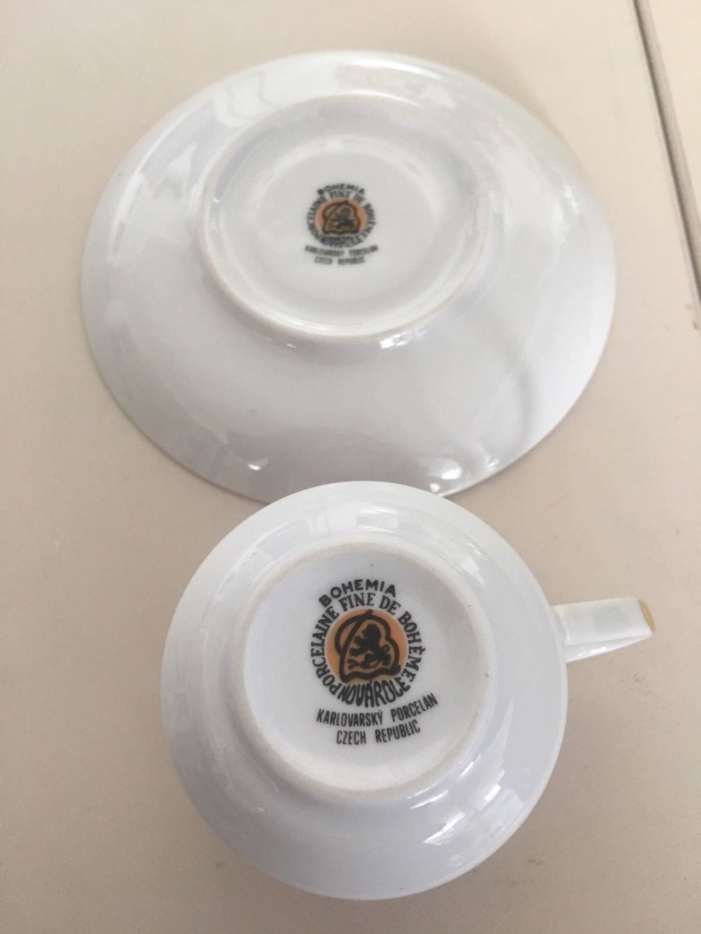 Tassen: Tasse mit Unterteller ! Czech Republic ! – Gebraucht aus Brügg BE von rutschimedizin 3