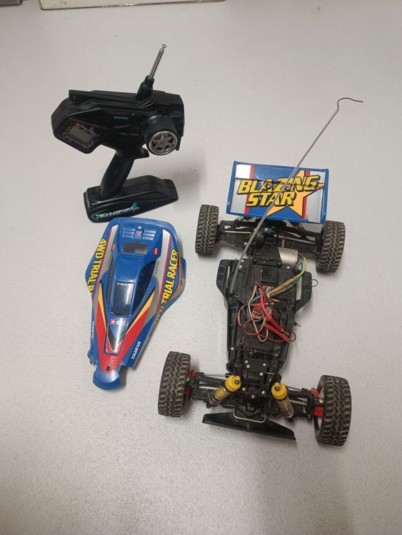 Vintage Tamiya TBG Dirt Trasher & Blazing Star Wing Set — Retro RC