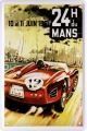 Blechschild-24H RENNEN LE MANS 1961