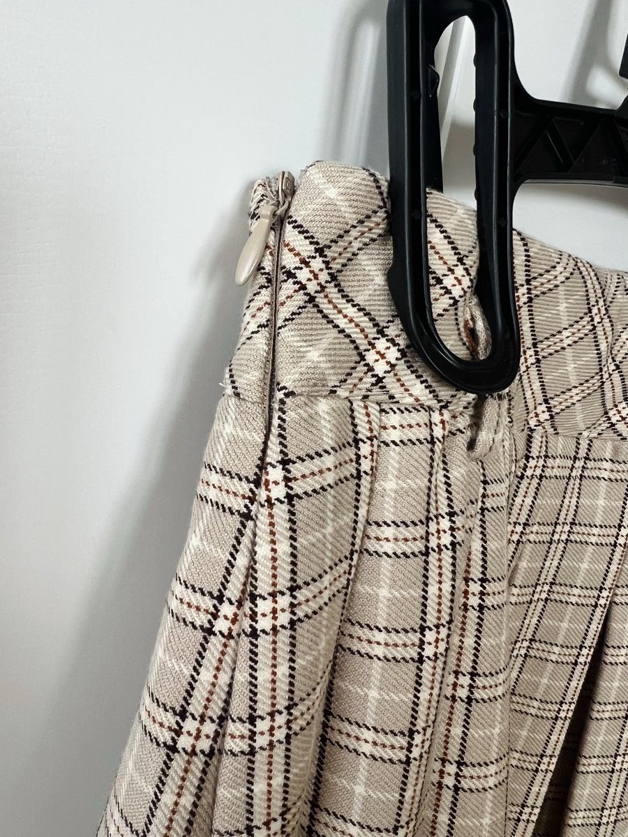 Zara Vestiti & Gonne: Zara Rock 116 beige braun karomuster – Nuovo e nell'imballaggio originale da Burgdorf venduto da rulan 3
