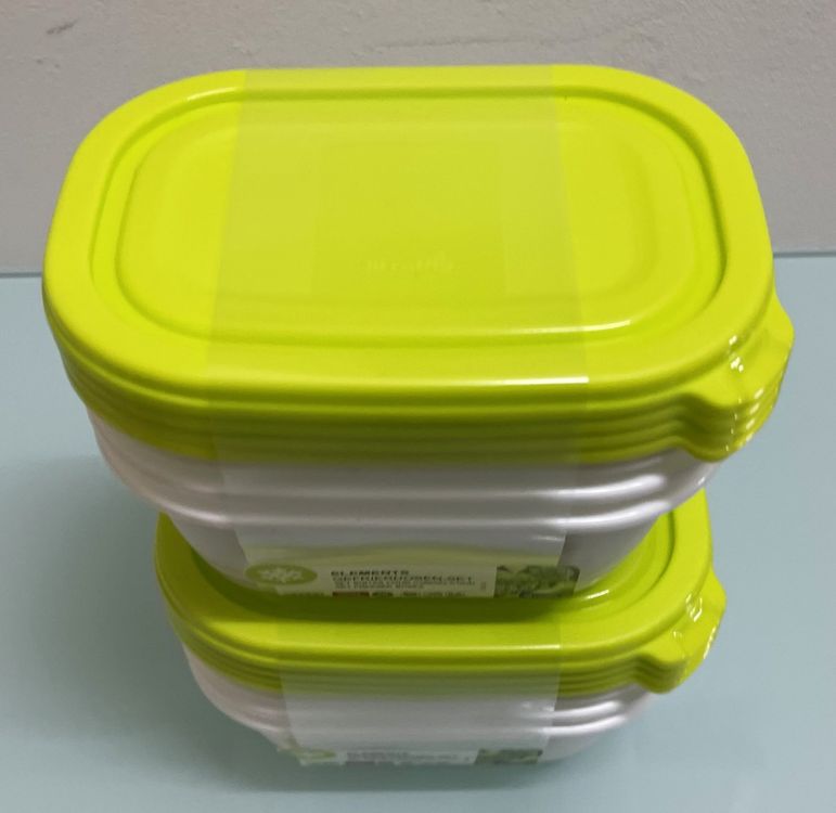 2 x Gefrierdose-Set (8 Stück) 0.5L Elements - ROTHO (Neu und ...