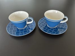 Villeroy und Boch Kaffeetassen und Unterteller