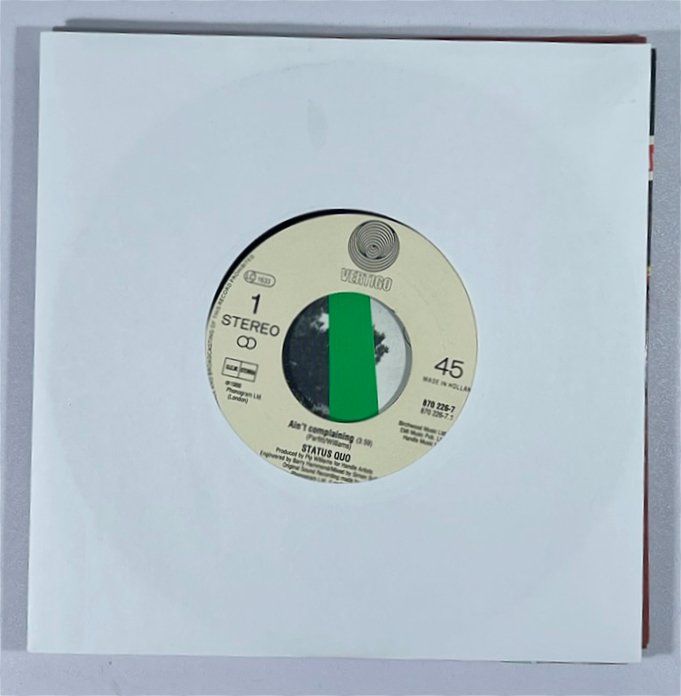 Dischi in vinile: Summer Sale: 5 HARD ROCK Singles – Usato da Frenkendorf venduto da Yard-Sale-2000 2
