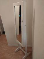 Schmuckschrank weiss mit Spiegel