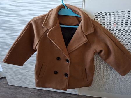 Kinderjacke braun Grösse 90 guter Zustant