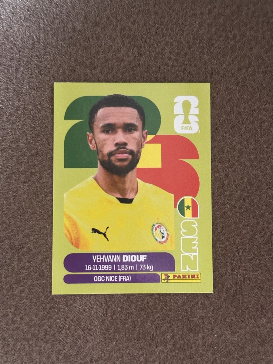 Panini Sammelbilder & Trading cards: PANINI WM 2026 / DIOUF SEN 3 – Neu (gemäss Beschreibung) aus Unterstammheim von Robin059