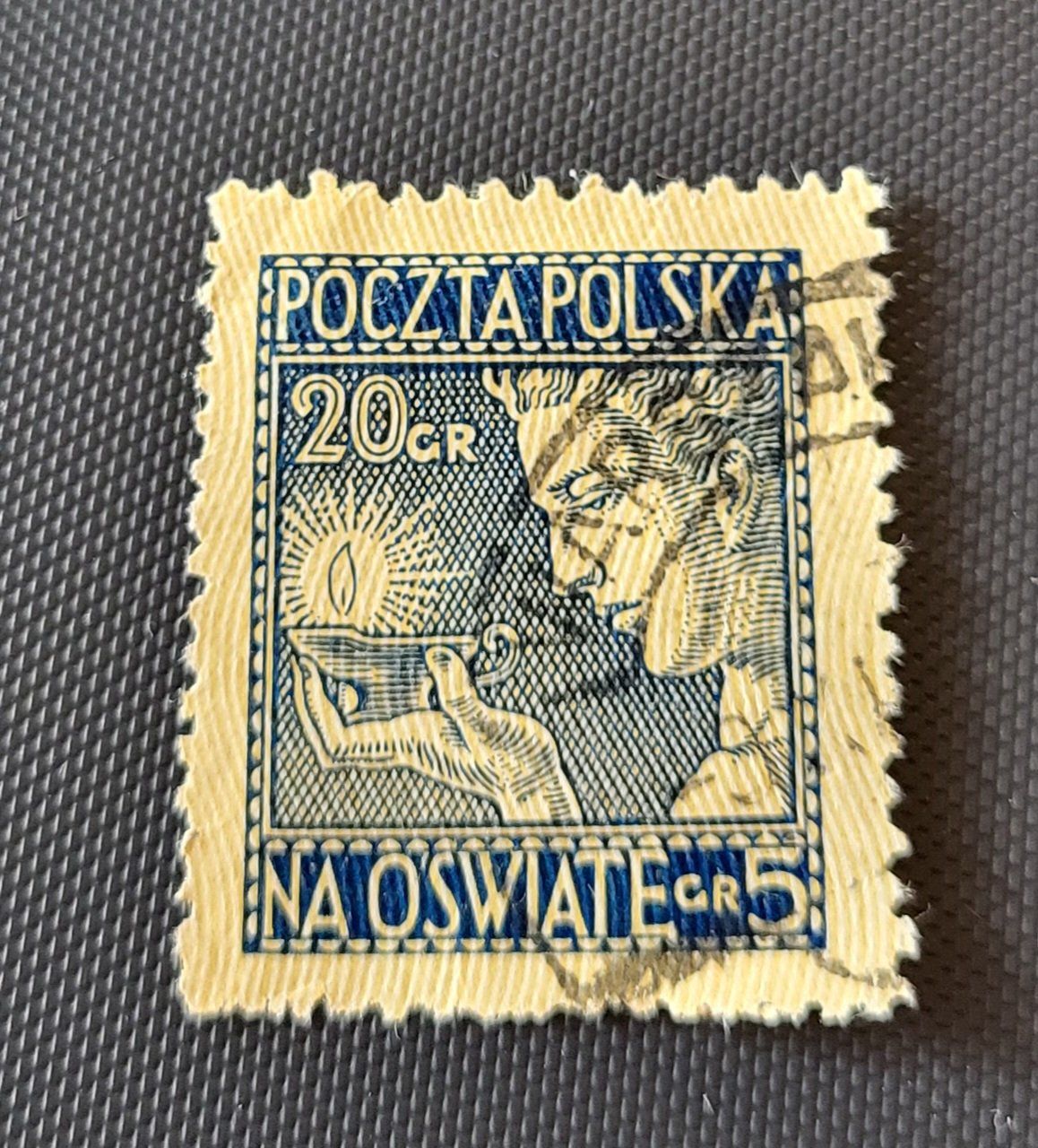 Tutti i francobolli: Polen 1927 briefmarke – Usato da St Gallen venduto da Stampsalshobby