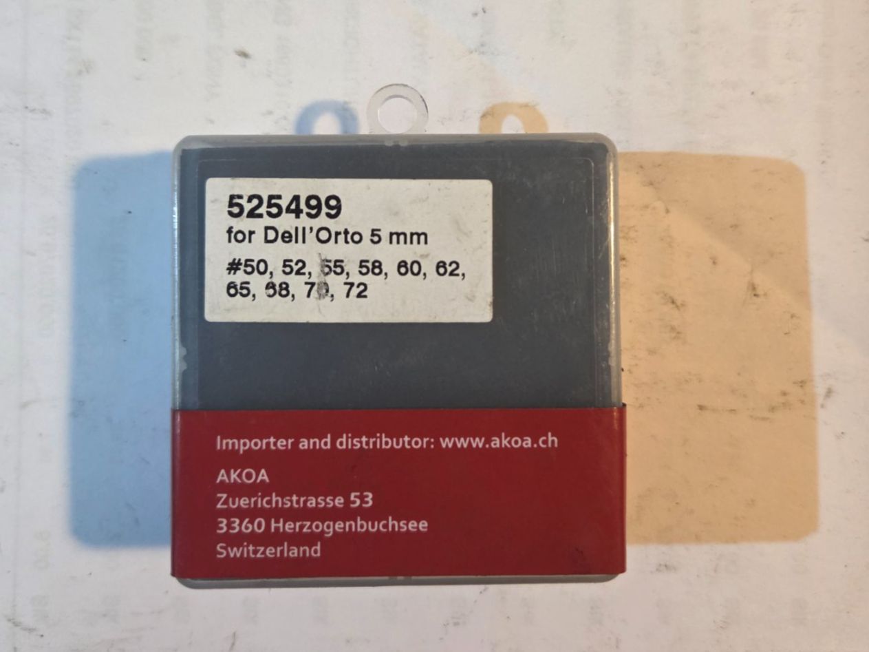 Parti ricambio per ciclomotori: Delorto Düsensett 5mm – Usato da Rehetobel venduto da fab_5p7k 1