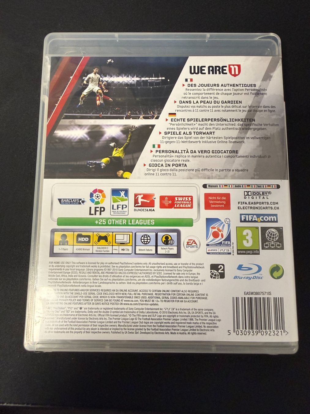 Sony Giochi: Fifa 11 - PS3 – Usato da Pont-de-la-Morge venduto da Darfal 2