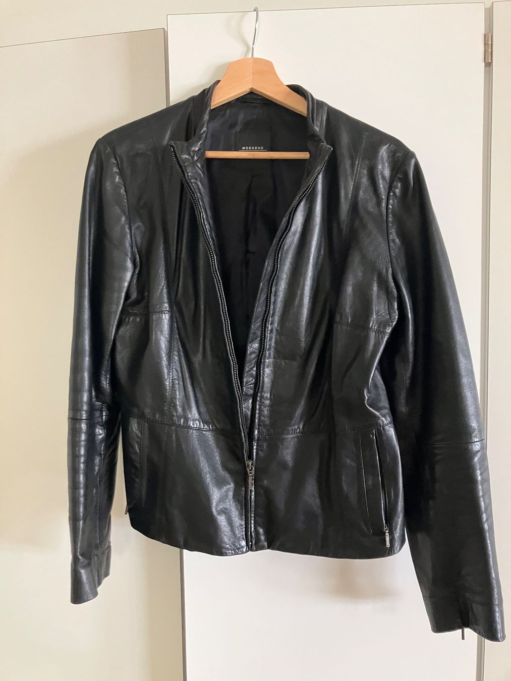Max Mara Jacken: Max Mara Lederjacke – Gebraucht aus Walchwil von Maxana 1