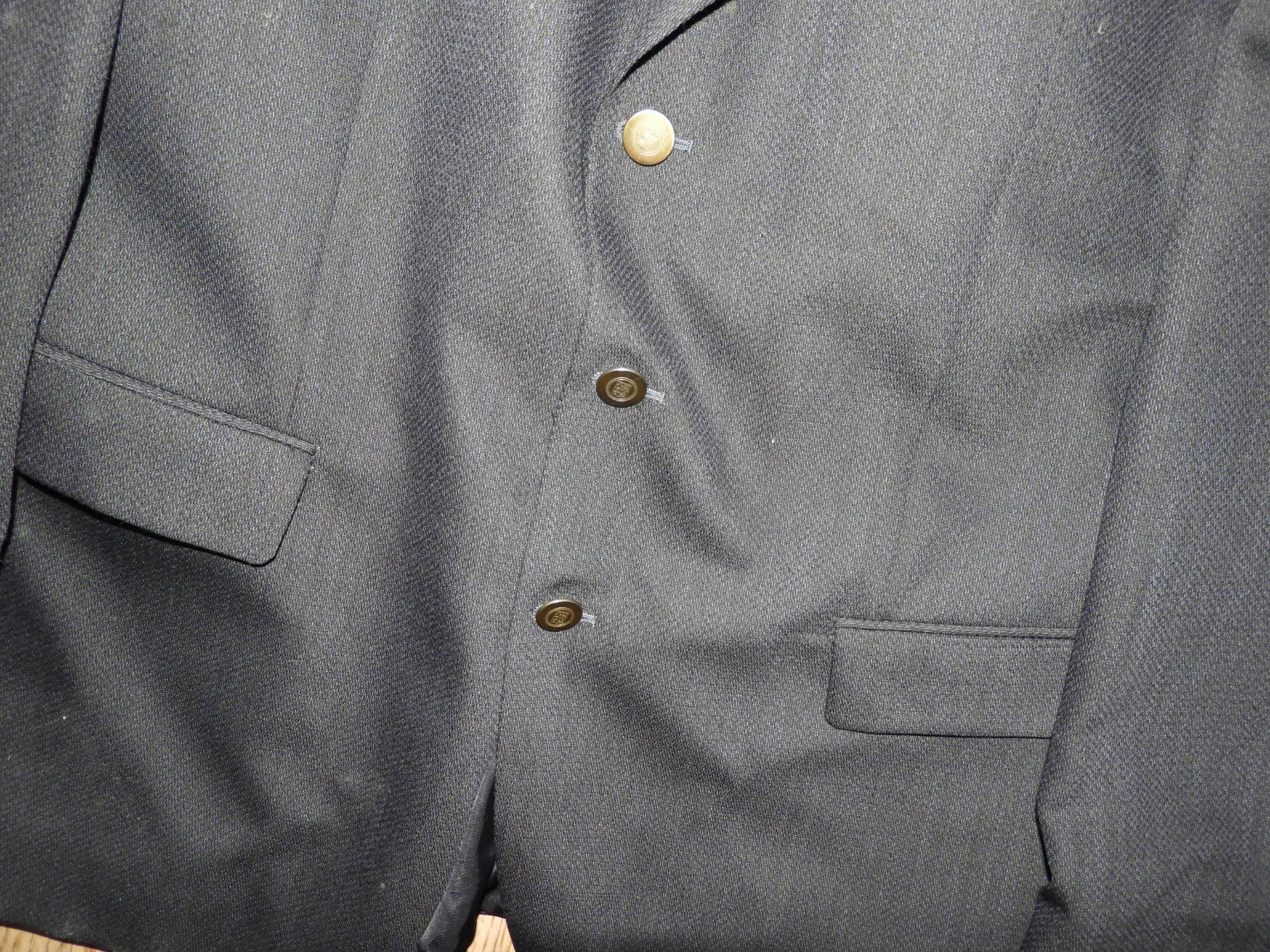 Giacche: Herren Jackett / Blazer, Dunkelblau, Grösse 56 – Usato da Hergiswil NW venduto da Noema2006 1