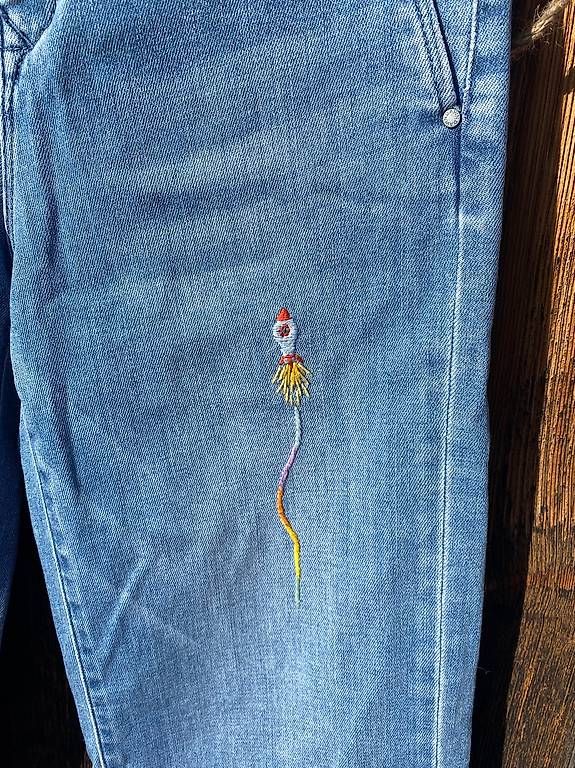 Jeans: Einzigartige Dawn-Jeans 26/28 – Nuovo (secondo la descrizione) da Gais venduto da kernaless 1