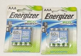 8 Stk. Energizer Batterien AAA 1,5V