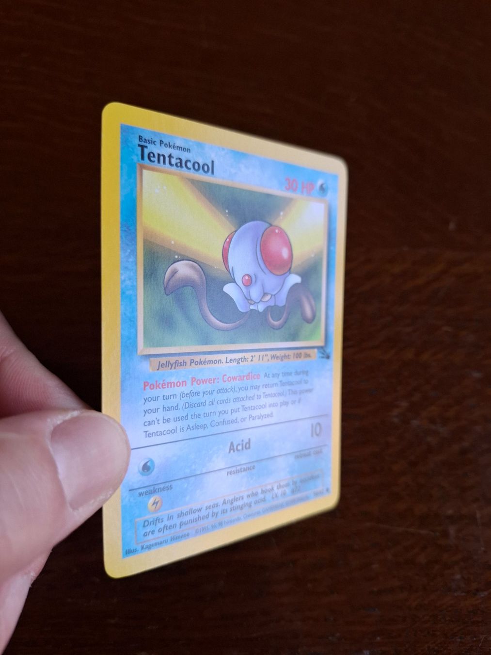 Pokémon Carte collezionabili: Pokemon Tentacool Fossil Set 56/62 – Usato da Giornico venduto da ale_lc8k 2