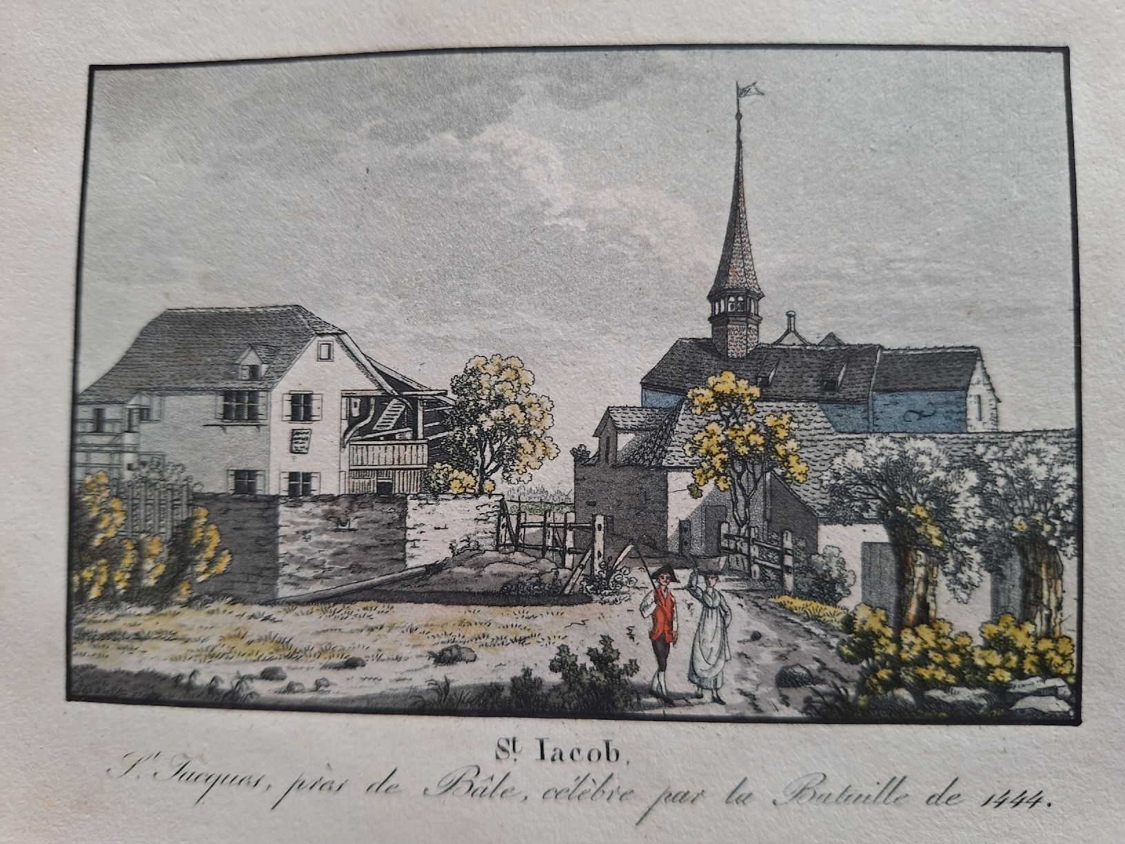 Incisioni: ST JACOB. BASEL – Usato da Bevaix venduto da bohrap
