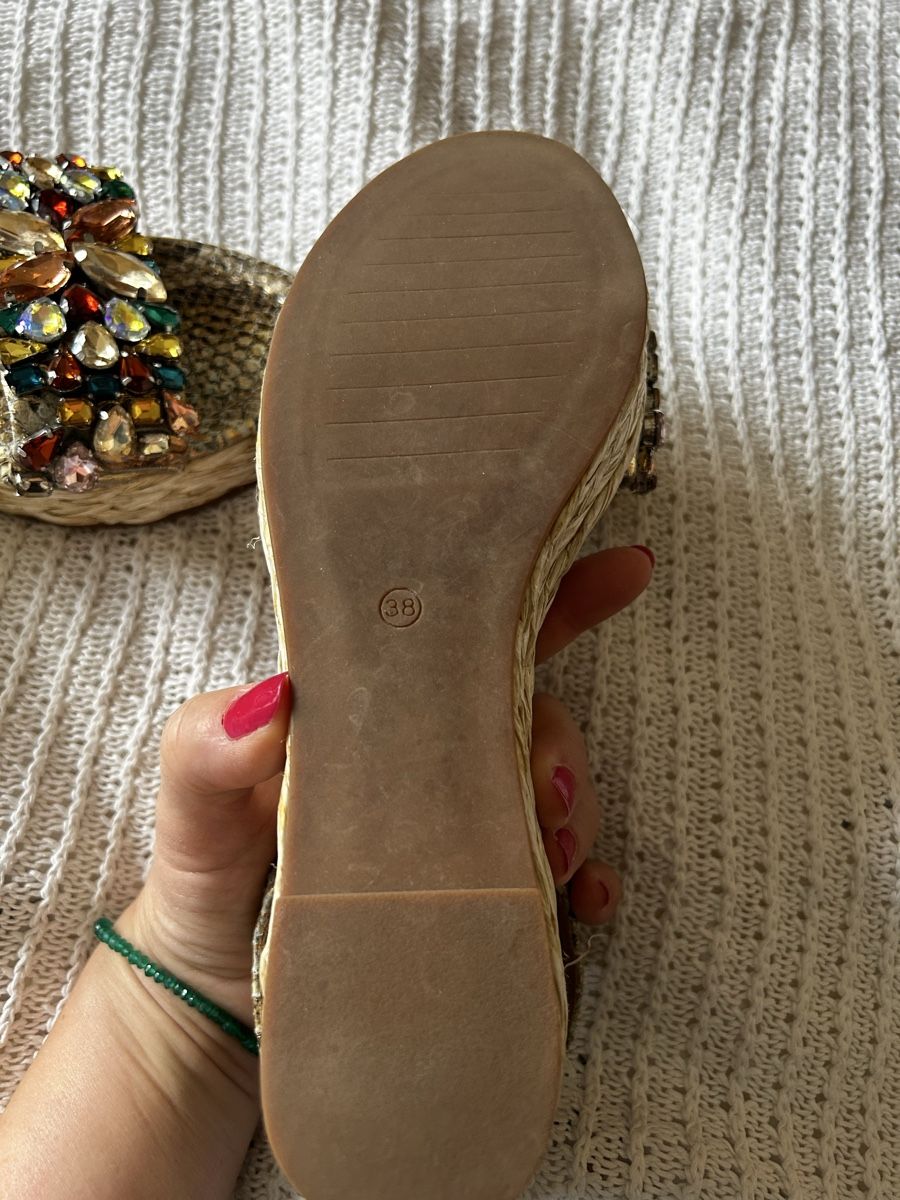 Scarpe da donna: Sandalette Almy y Pena, Gr 38 – Usato da Ruvigliana venduto da princesse10 3