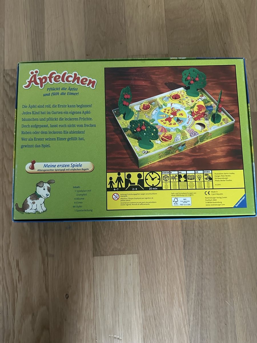 Giochi: Ravensburger Kinderspiel "Aepfelchen" – Usato da Eglisau venduto da magier007 1