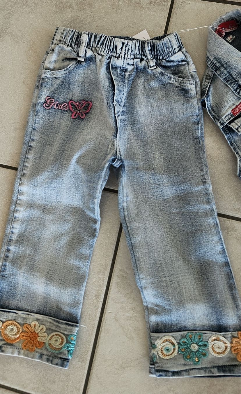 Kleiderpakete & -sets: Schöner Jeans 2-teiler Gr.98 – Gebraucht aus Lyss von Urma5 2