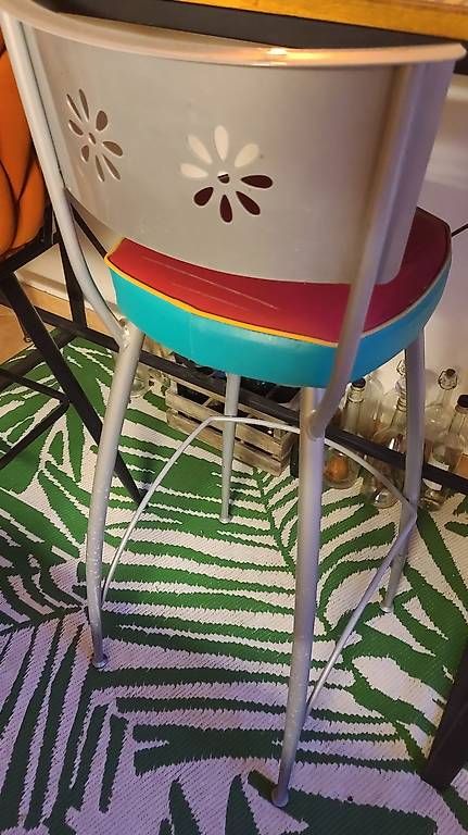 Sgabelli: Tabouret haut vintage fer forgé  – Usato da Montreux venduto da rao_r66l 1
