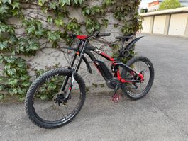 Haibike XDURO Tschugg 23, Fully E-MTB/Downhil, 2x Bosch 500W