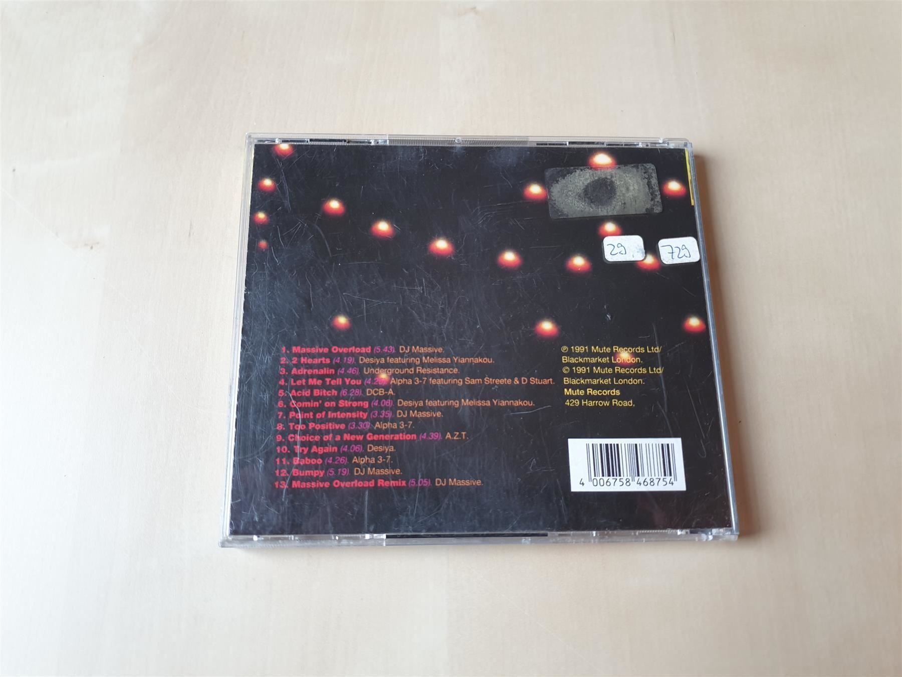 CD: Paroxysm Volume 1 DNB – Usato da Stansstad venduto da collectorsshop 1