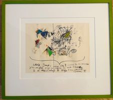 Jean Tinguely Original Mischtechnik