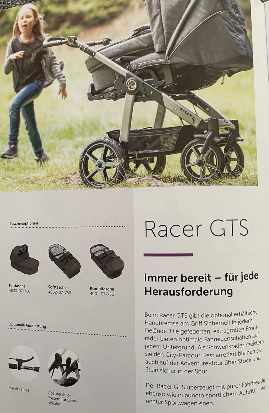 Hartan Carrozzine: Hartan Racer GTS  Kinderwagen – Usato da Romanshorn venduto da KUDA5 1