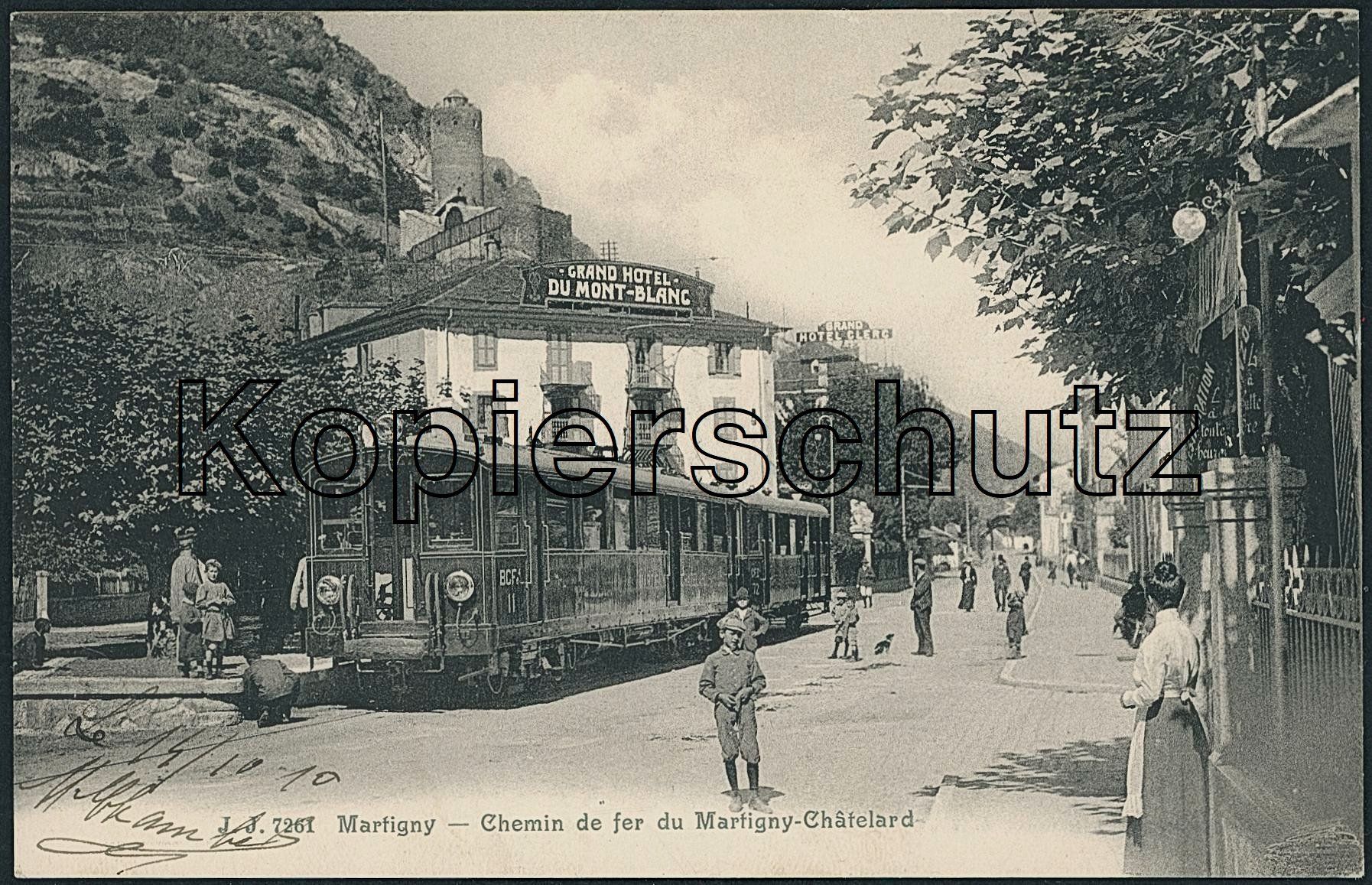 Cartoline postali: VS Martigny - Bahn MC – Usato da Schindellegi venduto da stationary