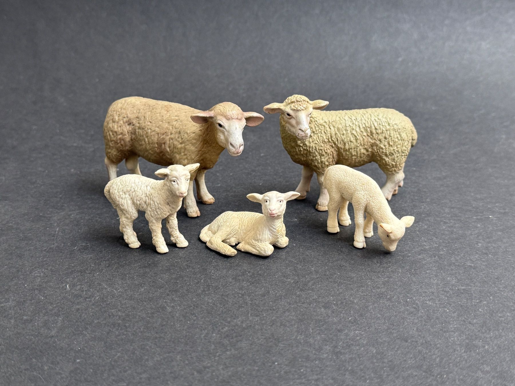 Schleich Statuette: Schleich Schaf Lamm Schafe Schafbock – Usato da Ennetbaden venduto da mapa05