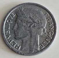 Frankreich 50 Centimes 1946 Morlon Münze Aluminium