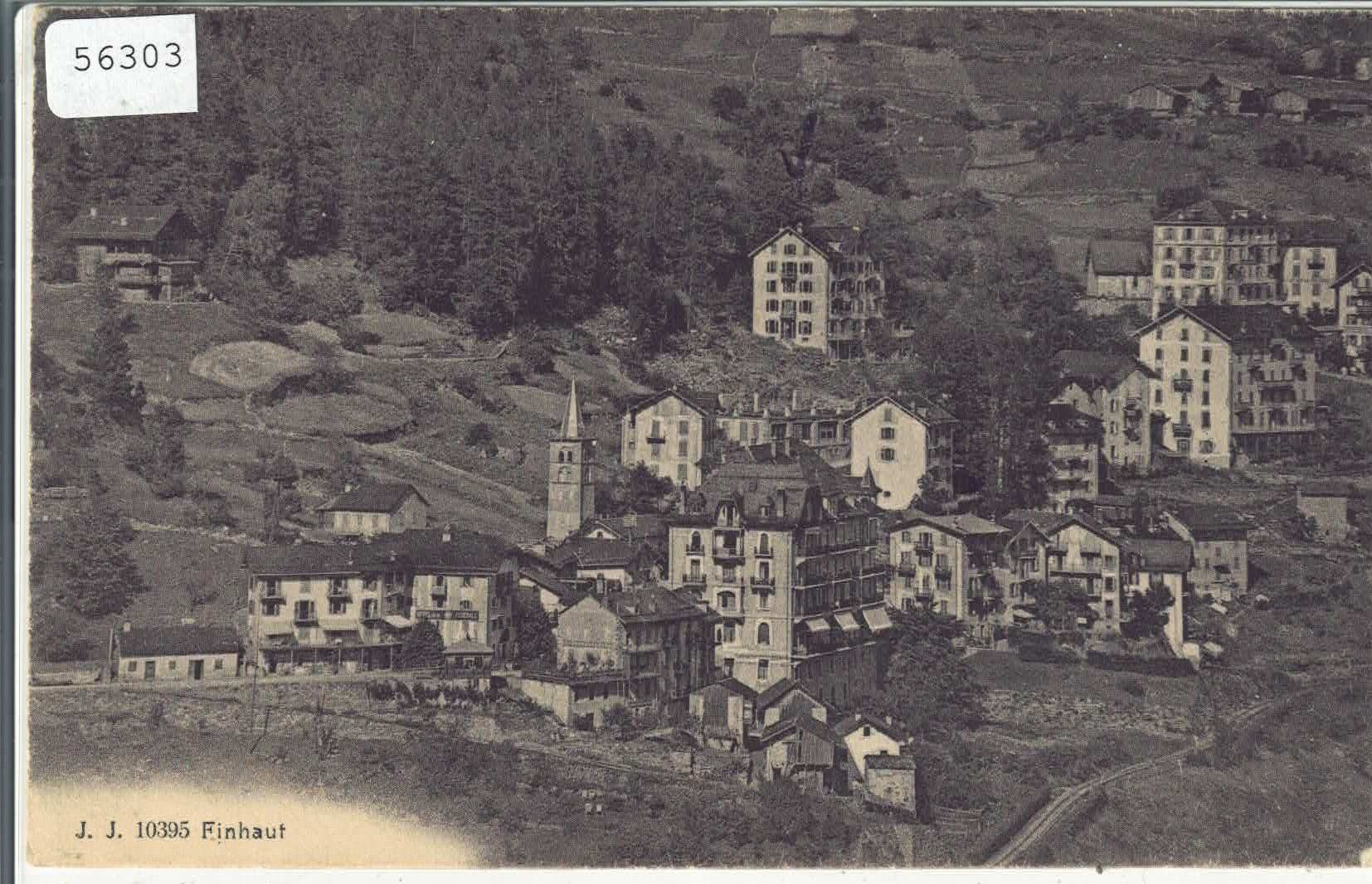 Cartoline postali: Finhaut - Vue generale – Usato da Ettingen venduto da Kartenplanet