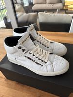 Versace Jeans High-Top Sneakers Weiss Gr. 42, Leder, Herren