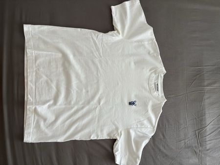 Weekday T-Shirt, Grösse S, Weiss mit Hasen-Motiv 🐇