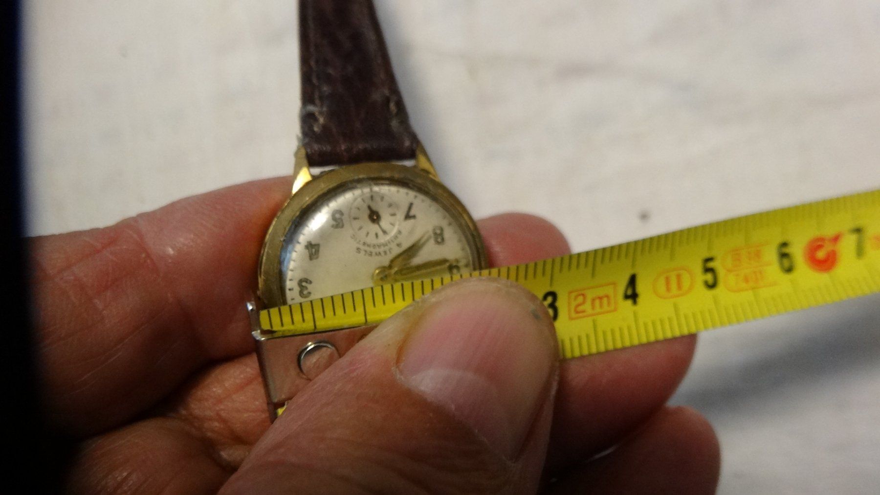 Orologi: EMES DAMEN SECONDEN CHRONO UHR.HANDAUFZEUG.4J.PROBLEM-LÄÜFT. – Usato da zürich venduto da ahmad01 3
