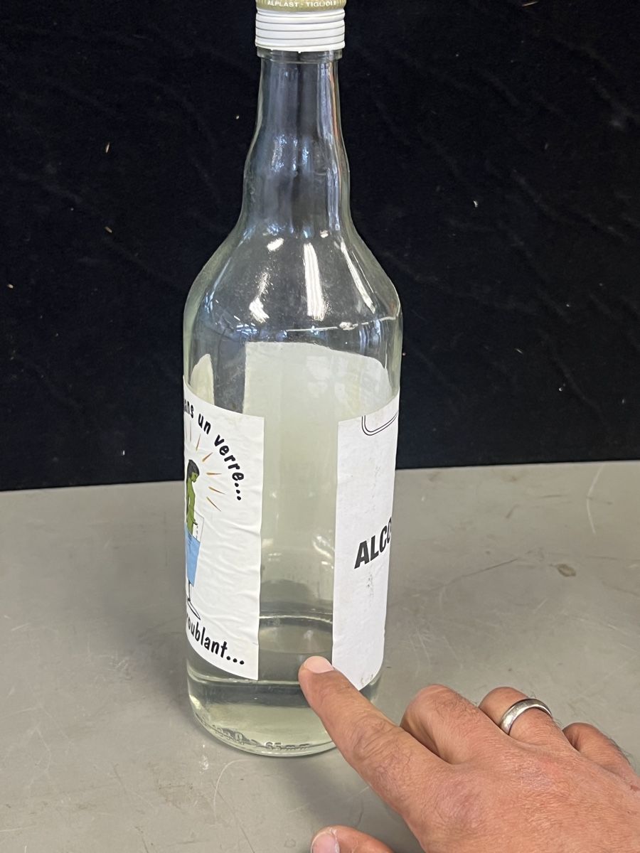 Bevande alcoliche:  Absinthe fée verte Alcool de bouche Räber 96.1 Vol. %  – Usato da Genève venduto da Leboucheoreilles 5